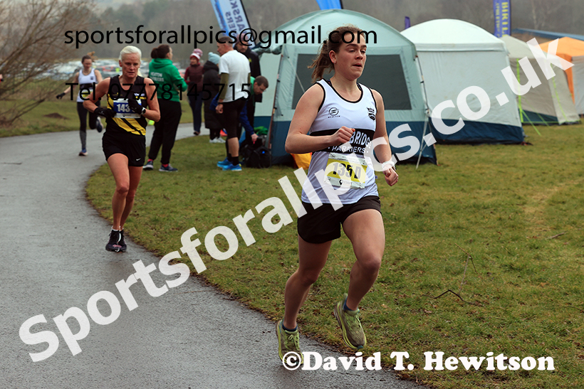 Senior Women and Over-35s Women 2025 NECAA Royal Signals Road Relays Champs.,  Hetton Lyons Country Park, Hetton le Hole, County Durham. Photo: David T. Hewitson/Sports for All Pics
